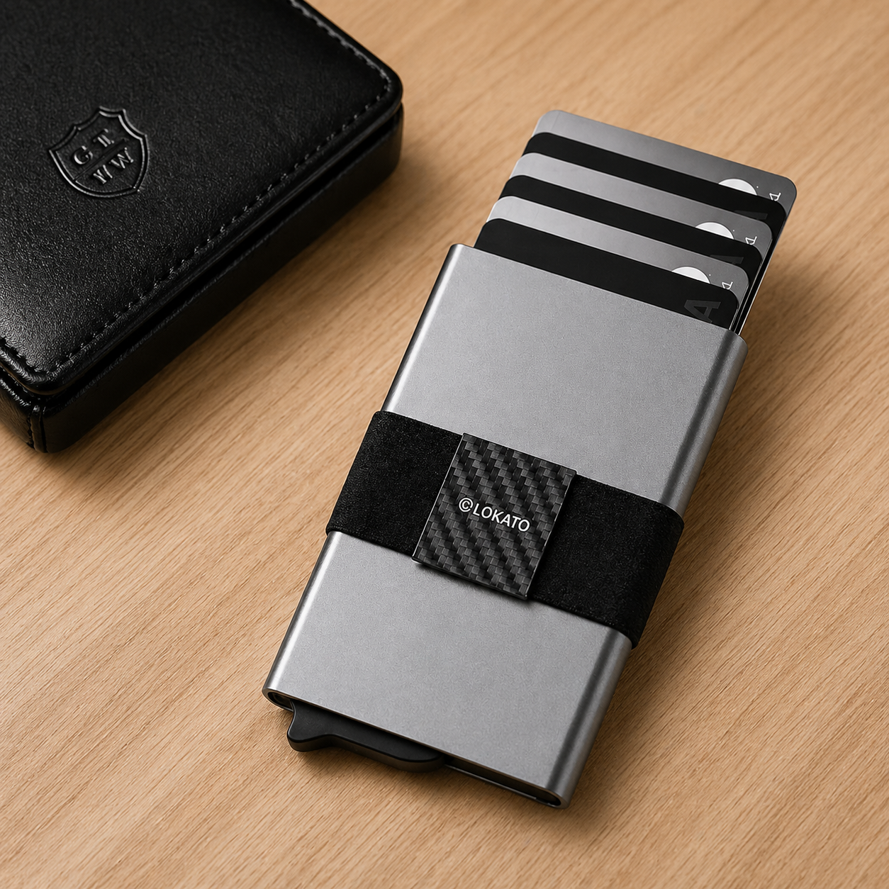 Portefeuille Slim et Intelligent Lokato
