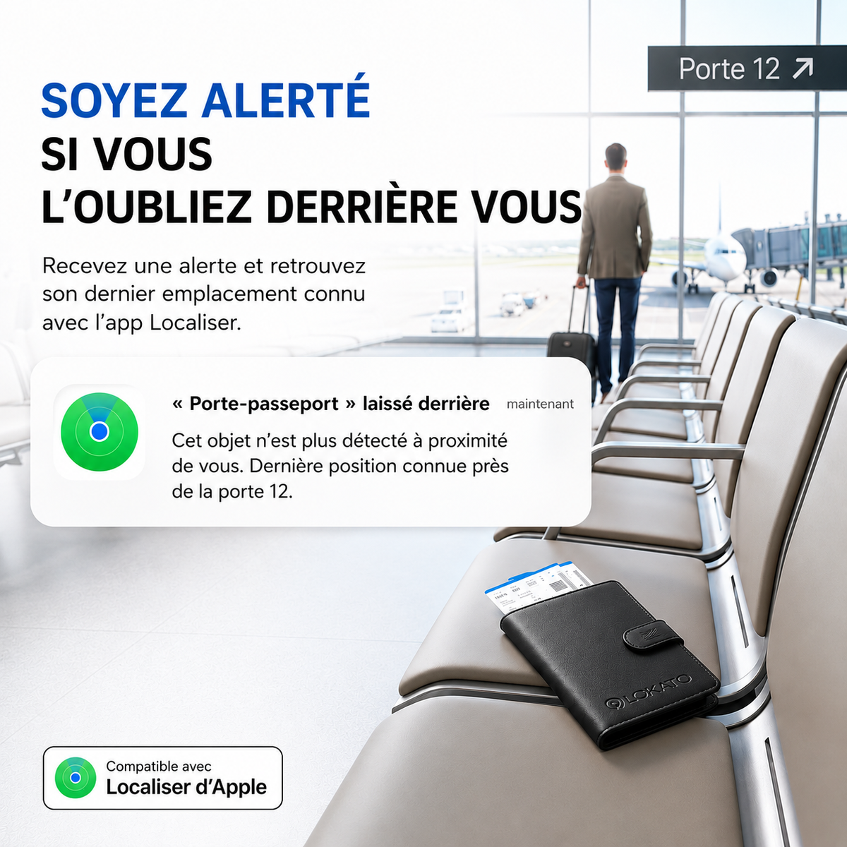 Porte-Passeport Intelligent Lokato®