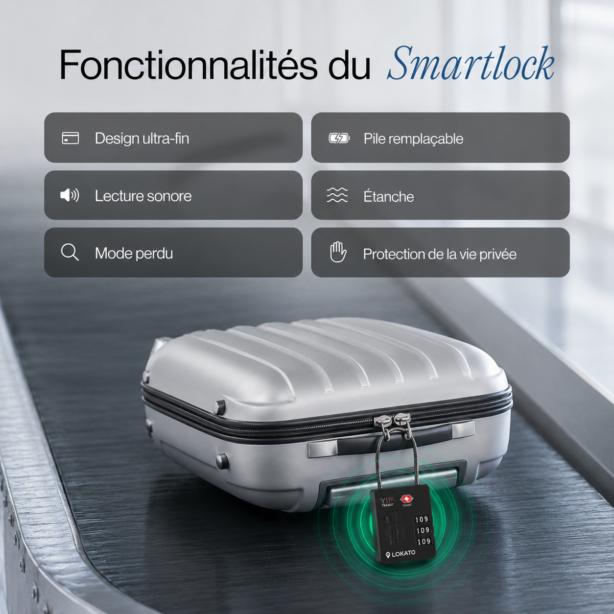 Cerradura inteligente Lokato